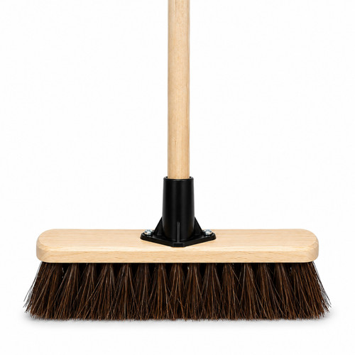 Outdoor yard broom - outdoor, stiff