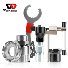 Bicycle Repair Tool Kit Chain Breaker Flywheel Remover Crank Puller Bike Wrench