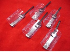 5 Plastic Dinsmores Clear