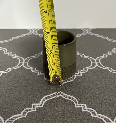 Chevron olive green - , denby