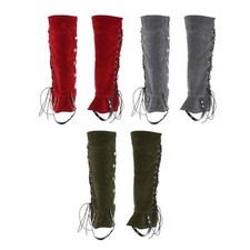 Pirate Boot Covers Medieval Gaiters Boot Covers for Cosplay Larp Props Stage