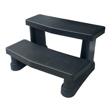 Happy Hot Tub Steps Black High