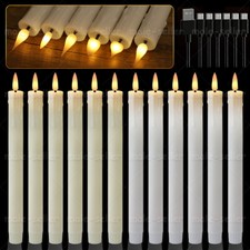 6 Packs Flameless Rechargeable LED Candles Lights with Remote Timer USB-C Cable