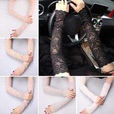 Women Long Fingerless Lace