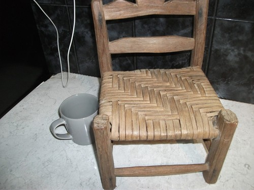 Doll teddy chair wood frame - doll,