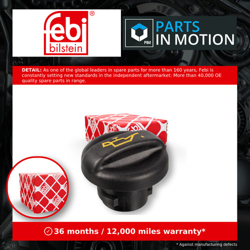 Oil filler cap - fits, mini