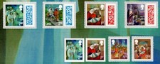 2021 mnh christmas - gb,