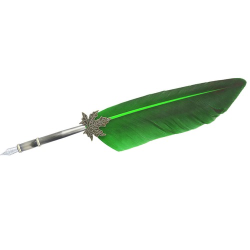 Vintage feather fountain - feather,