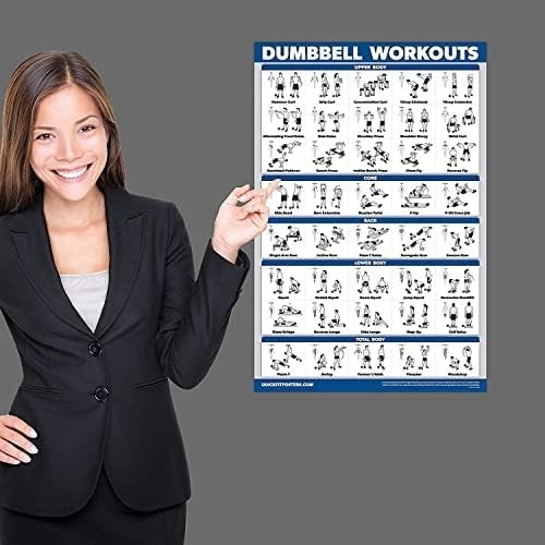 Dumbbell workout exercise - -,