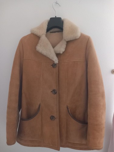Vintage lambskin british - british, made