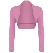 Ladies Long Sleeve Shrug Open