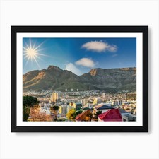 Cape Town table mountain Art Print Framed Wall Art Poster Canvas Print Picture