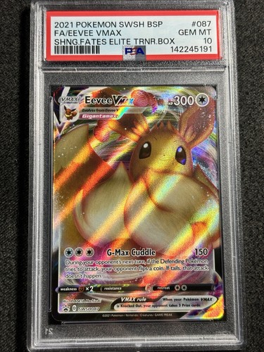 Eevee vmax swsh087 pokemon tcg - eevee,