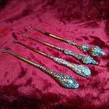 4 Hallmarked Silver Handled