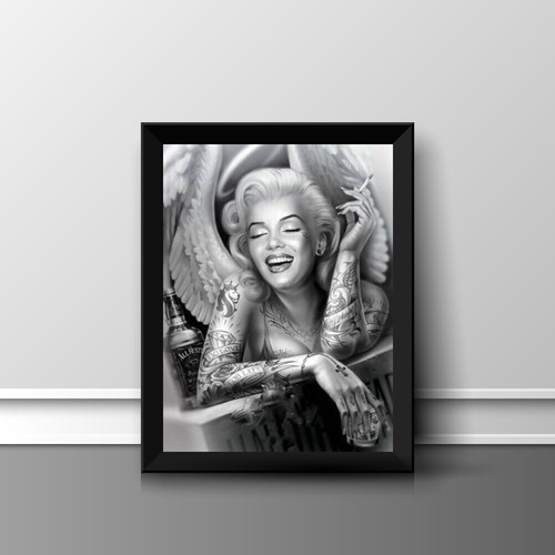 Marilyn monroe print - monroe,