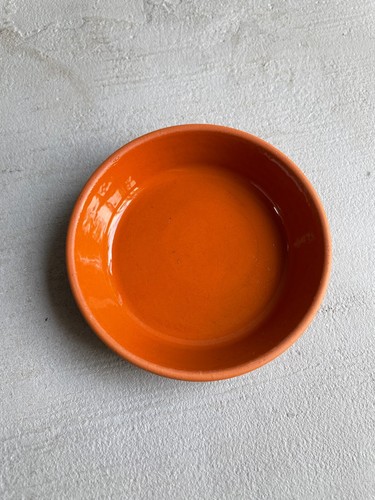 Top glazed natural clay - top,