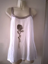 Coquette Floating Cute Tank Top Size 44 EU Lisa Campione 