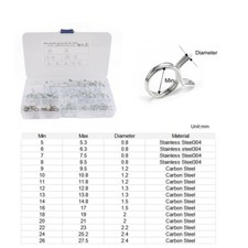 70PCS Spring Tube Clamp