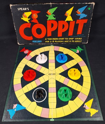 Vintage 1964 coppit board game - 1964,