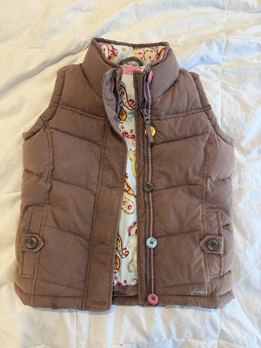 Joules kids gillet with floral - joules,