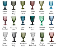 Coloured Wine Glasses  Glass