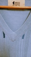 Gabicci Jumper  Blue V neck %