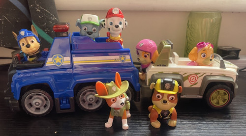 Paw patrol toys with x - paw,