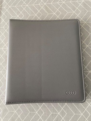 Audi ring binder folder grey - audi,