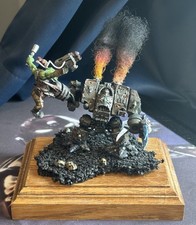 Warhammer 40k Space Marines VENERABLE DREADNOUGHT Diorama Painted Ork Killa GW