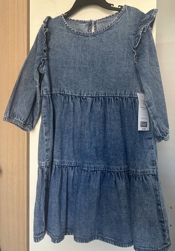 Girls denim dress - girls,