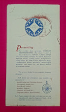 January 1965 AERAD RADIO NAVIGATION folding CHART. British Isles FREE POST