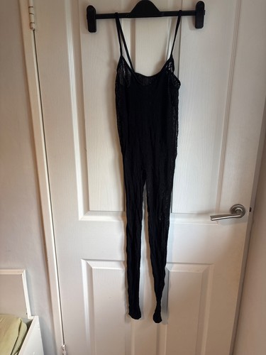 Black lace full sheer