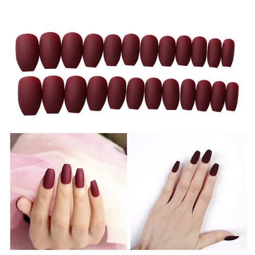 Pre glued nails manicure - pre,