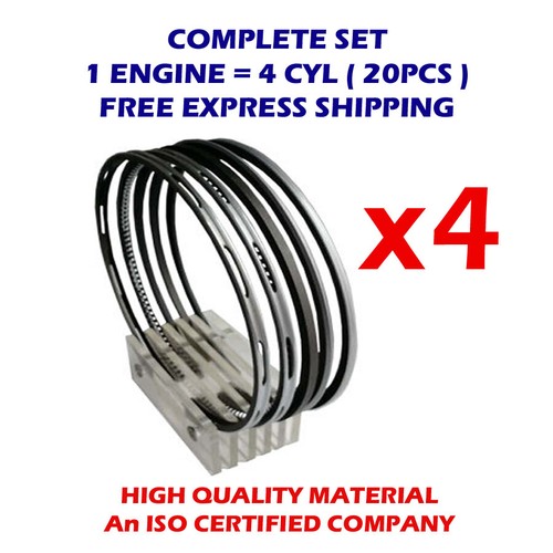 Fit 4cyl piston rings set - fit,