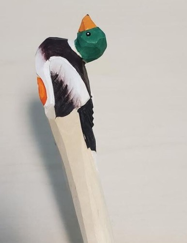 Mallard duck wooden - mallard,