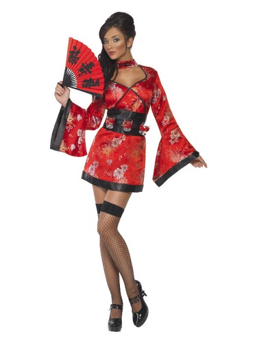 Vodka geisha costume - vodka, red