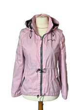 Pineapple Pink & Grey Hooded Windbreaker Jacket 12