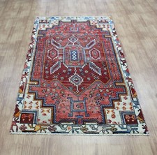 PERSAIN CARPET RUG HAND MADE Oriental Wool Vintage / Hamedan 178 X 105 CM