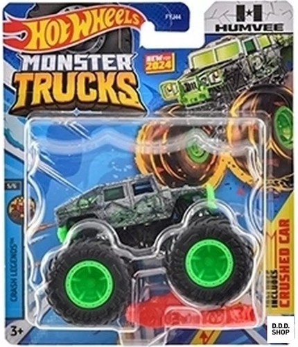 Hot wheels humvee monster - 1/64,