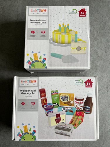 Aldi little town wooden - little,