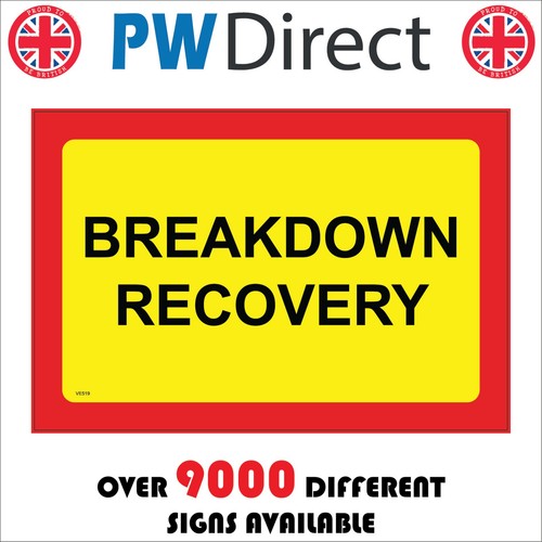 Sign breakdown recovery - sign,