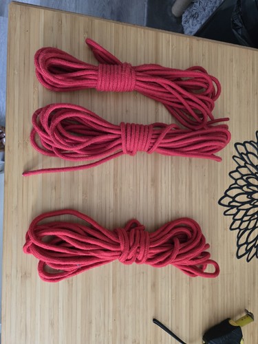 Red rope for - rope, shibari