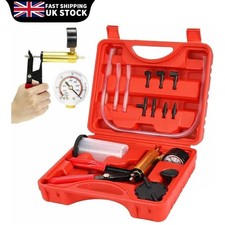 Hand vacuum pump held brake - pump,
