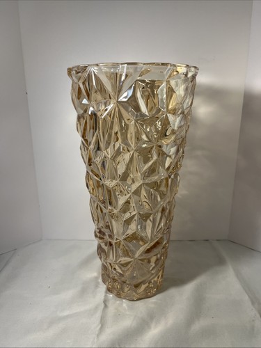 Large gold plated crystal - plated,