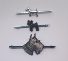 (x3) Vintage dog  pins/brooches