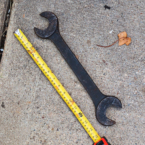 Vintage open end spanner - vintage,