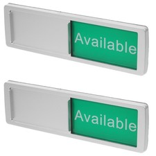 2 Count Engaged Sign Vacant