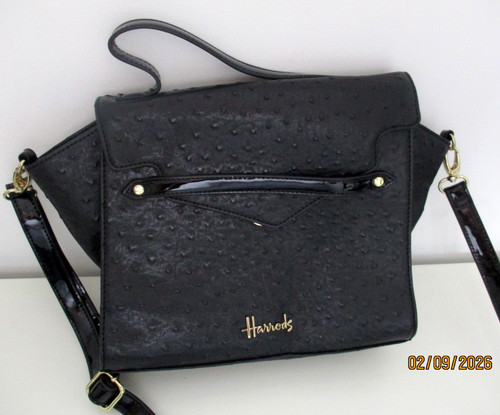 Harrods black hand shoulder - black,