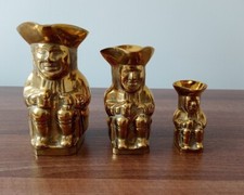 Set Of Three Graduated Brass