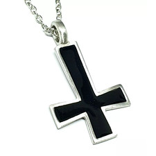 Inverted Cross Necklace